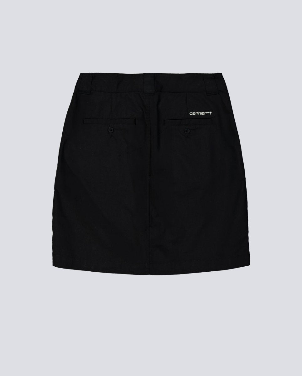 Falda Carhartt WIP Postal Negra Mujer I036149-89XX