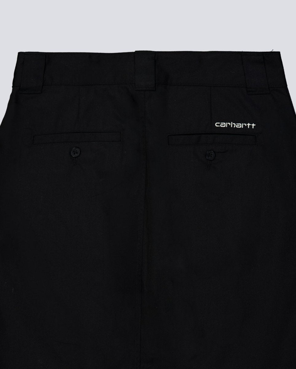 Falda Carhartt WIP Postal Negra Mujer I036149-89XX