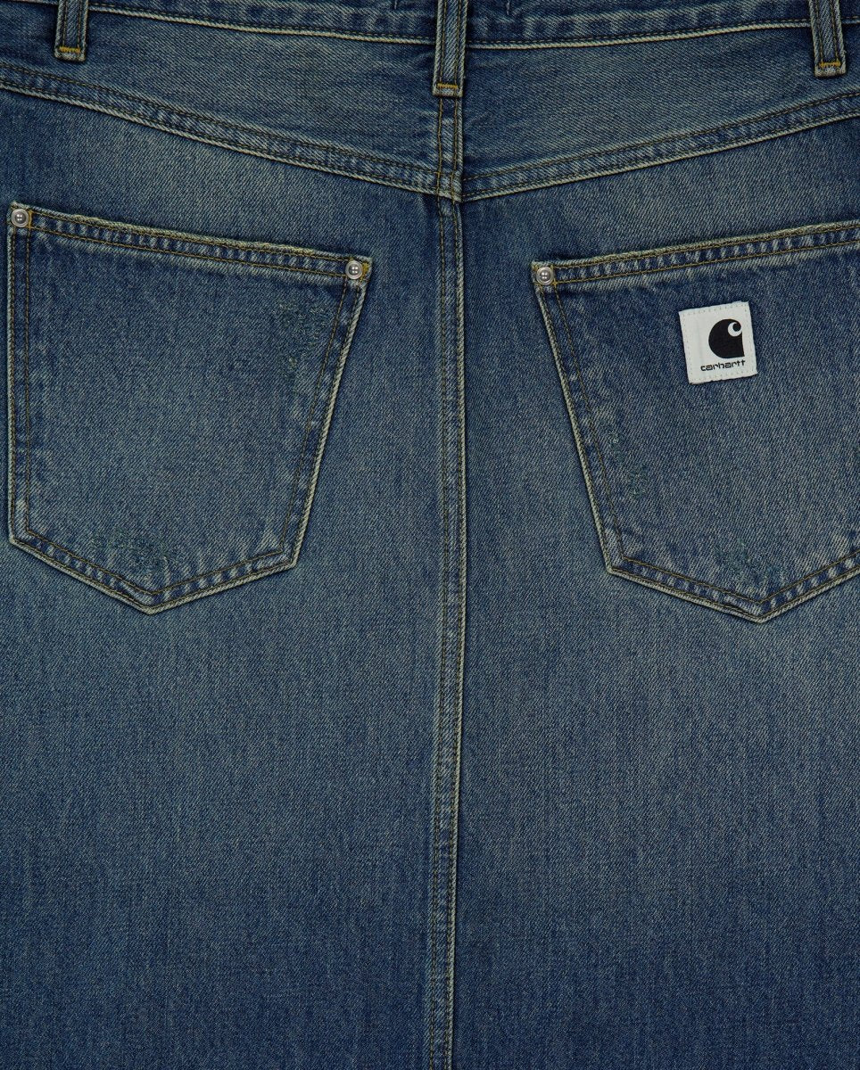 Falda Carhartt Wip Brandon Azul Mujer I036330-01B7