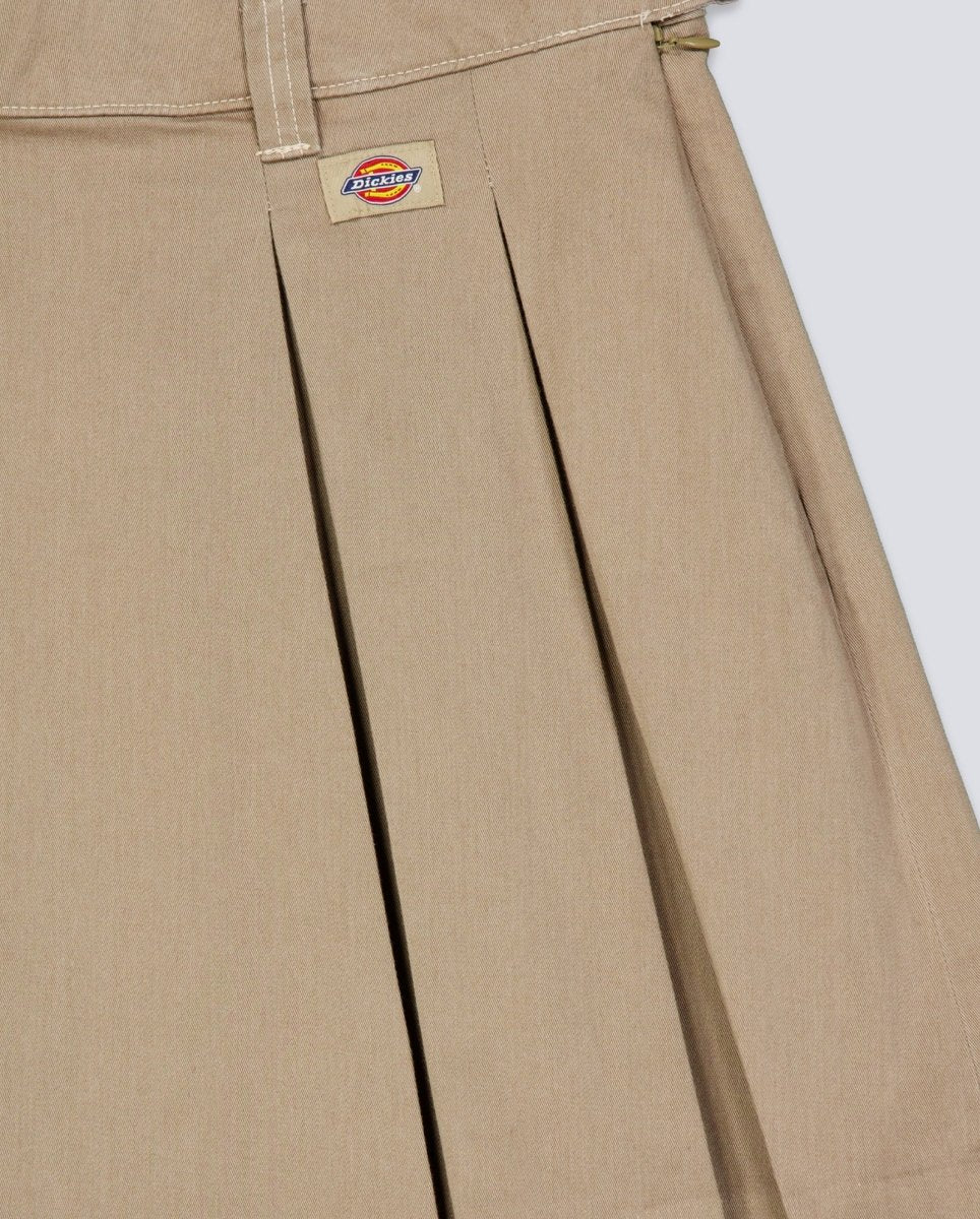 Falda Dickies Unionville Work Skirt Pleated Beige Mujer DK0A4Z870DS1
