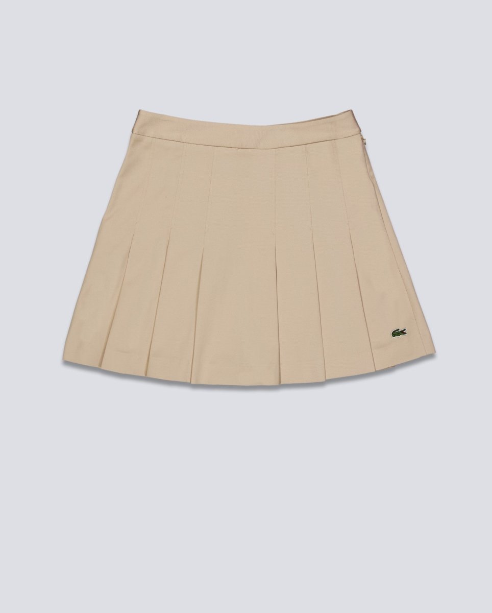 Falda Lacoste Jupe Beige Mujer JF8001-X6F