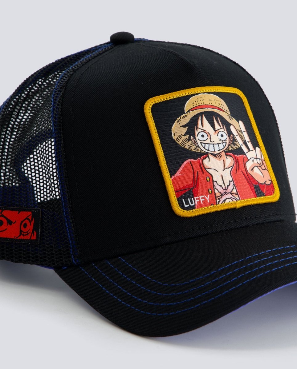 Gorra Capslab Luffy Negro Unisex CL/OP2/1/CAS/LU