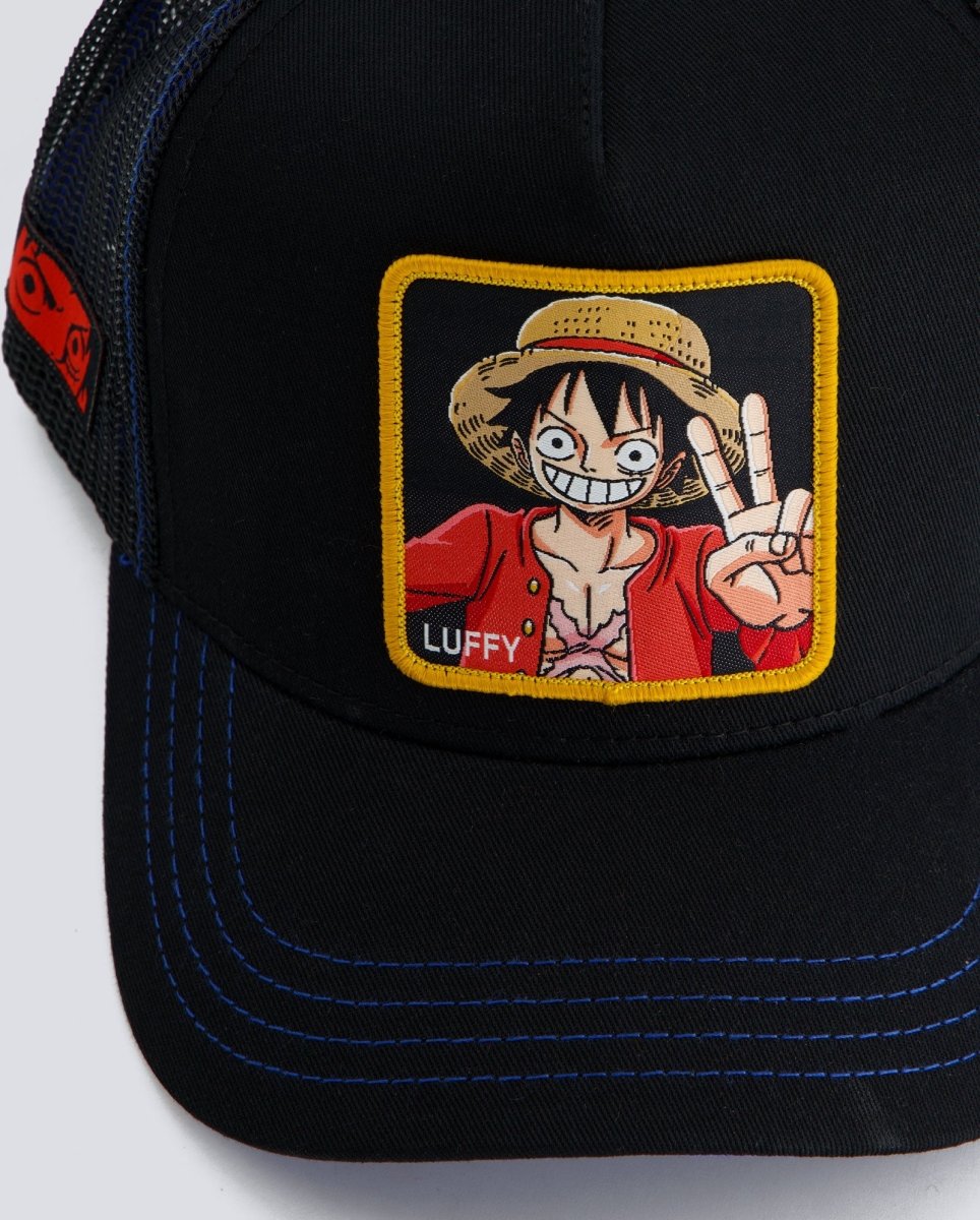 Gorra Capslab Luffy Negro Unisex CL/OP2/1/CAS/LU