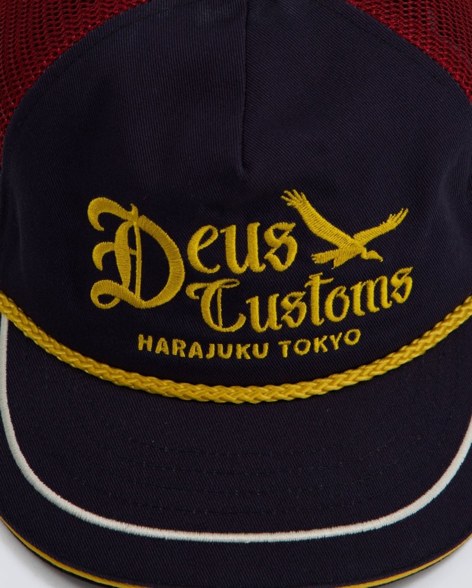 Gorra Deus Beep-Beep Trucker Azul y Granate Unisex D261MHA335