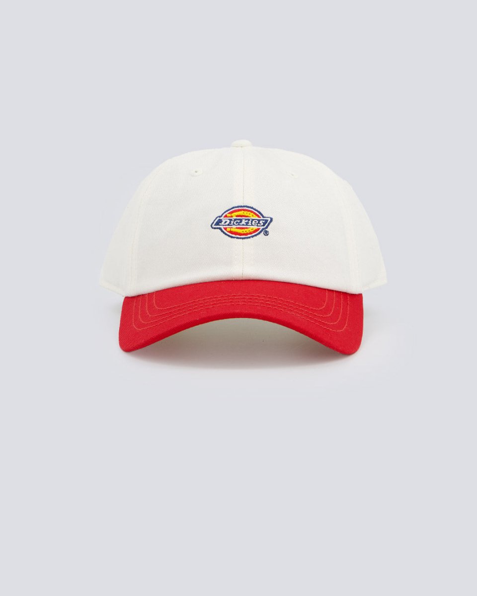 Gorra Dickies Hardwick Bicolor Blanco Y Rojo Unisex DK0A4Z6LC481