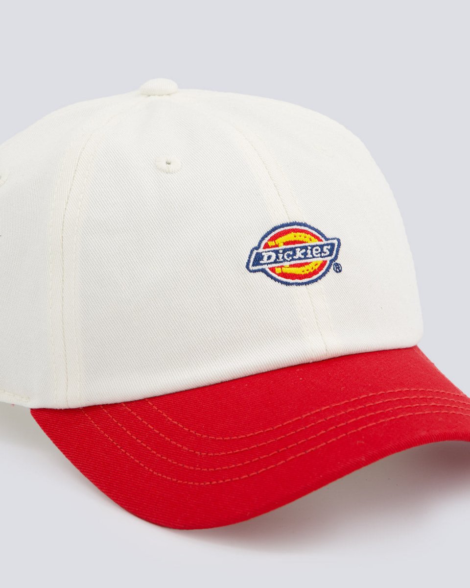 Gorra Dickies Hardwick Bicolor Blanco Y Rojo Unisex DK0A4Z6LC481
