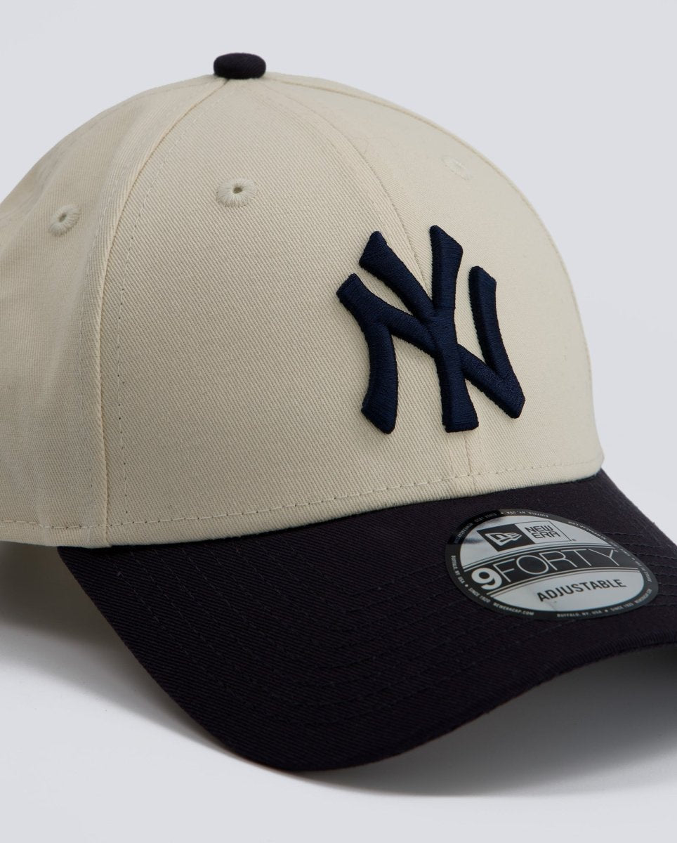 Gorra New Era Colourblock 9Forty Beige Y Azul Unisex 60595215