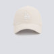 Gorra New Era LA Dodgers Cord 9Forty Canalé Beige Unisex