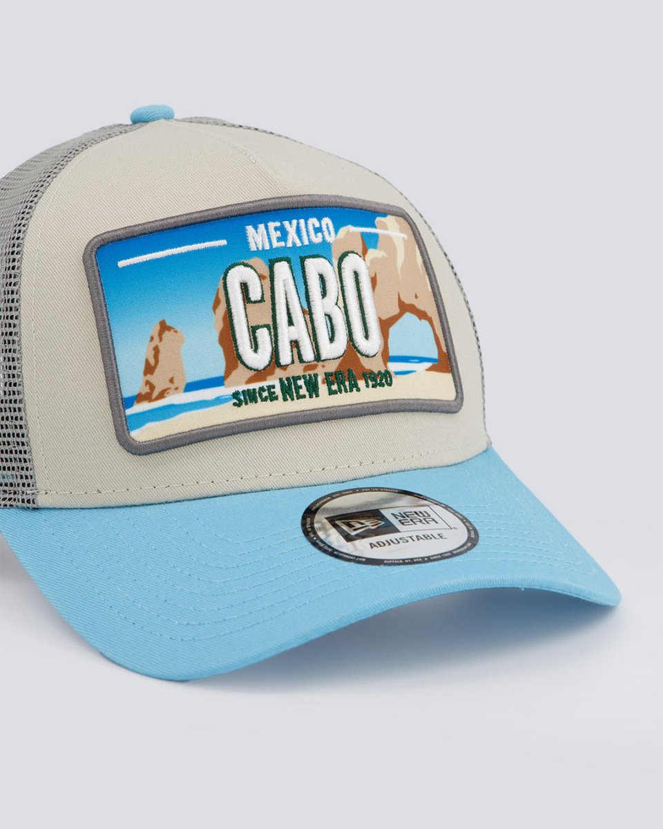 Gorra New Era Licence Plate Trucker Cabo Unisex 60595298