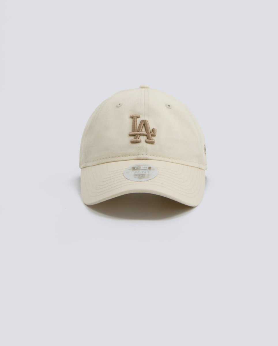 Gorra New Era MLB League Essential Midi LA Dodgers 9TWENTY Beige Mujer 60771729