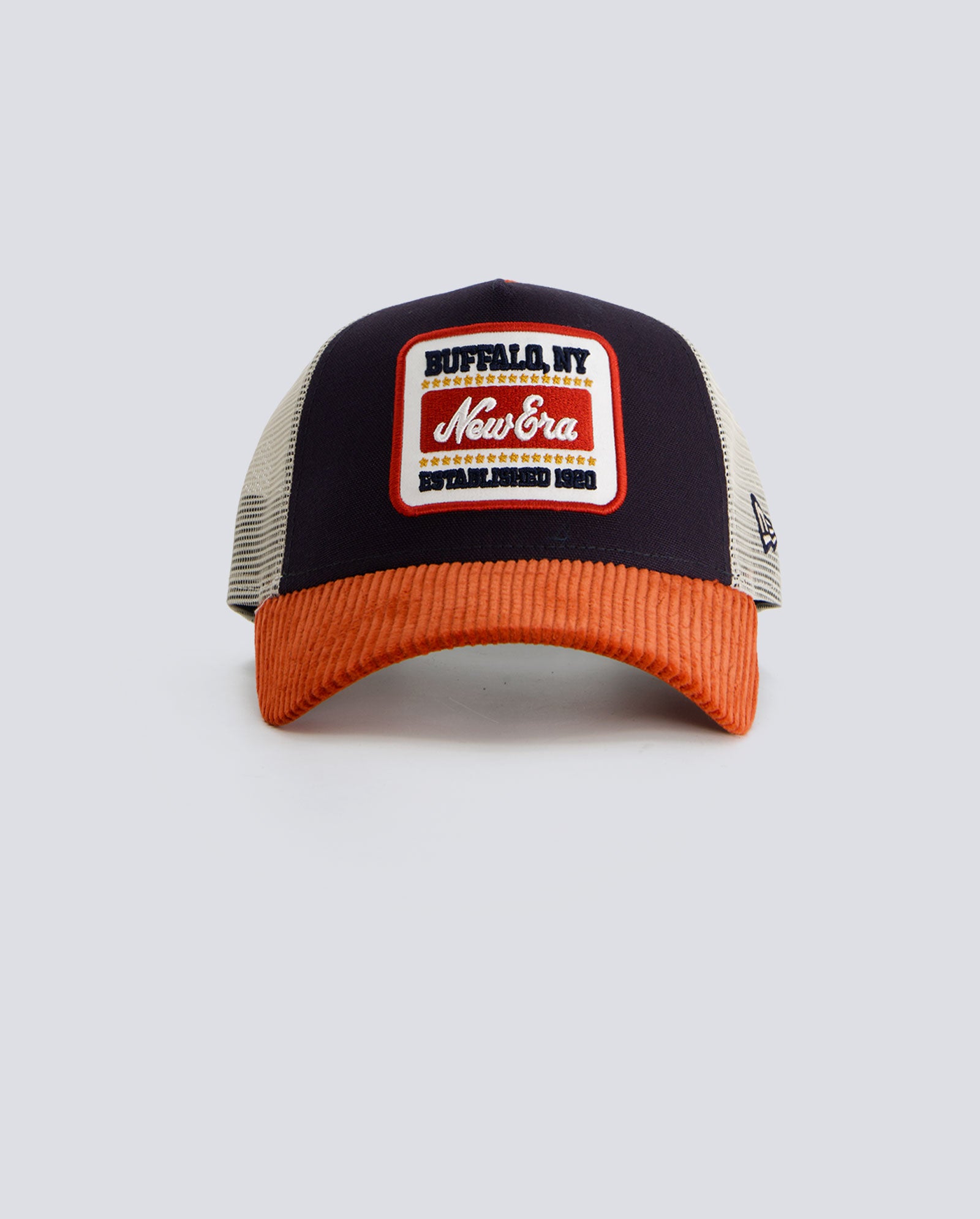 Gorra New Era Patch Cord EF Trucker Blanco y Azul Unisex 60915842