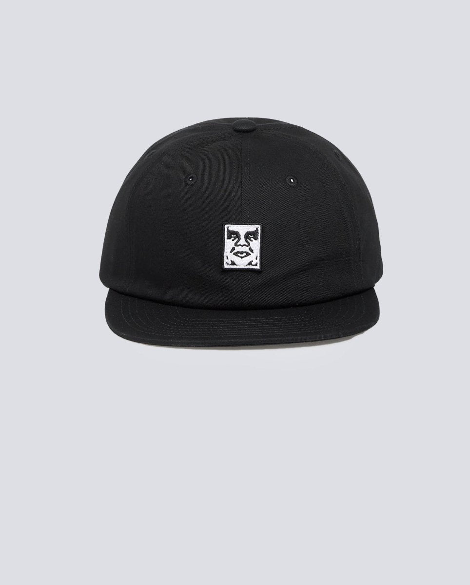 Gorra Obey Icon Patch Panel Strapback Negro Unisex 100580303-BLK