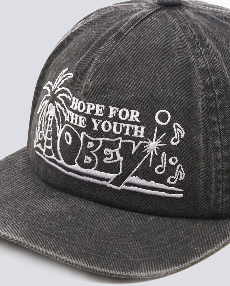 Gorra Obey Pigment Obey Hope Negro Unisex 100490135-BLK