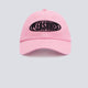 Gorra Pleasures Bubble Logo Rosa Unisex