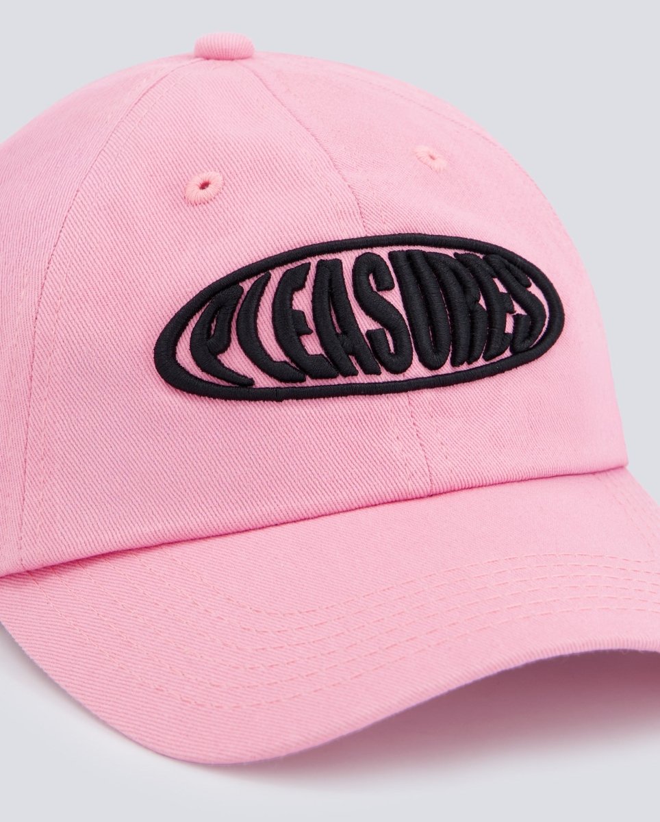 Gorra Pleasures Bubble Logo Rosa Unisex P25SU065-PINK