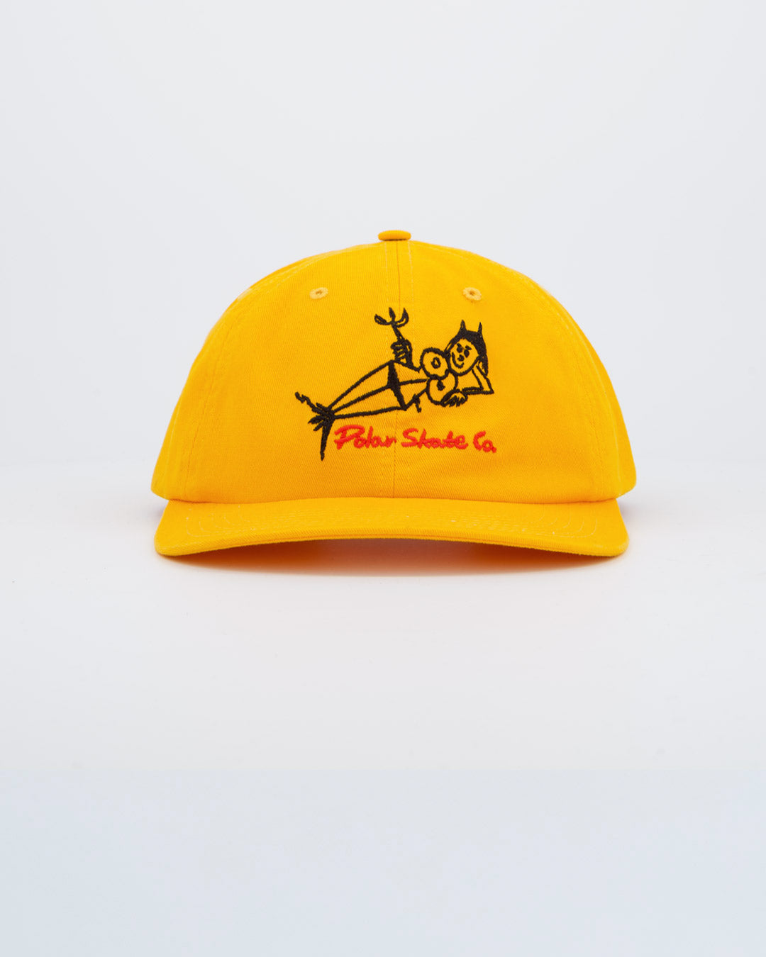Gorra Polar Skate Co Michael Devil Amarillo Unisex