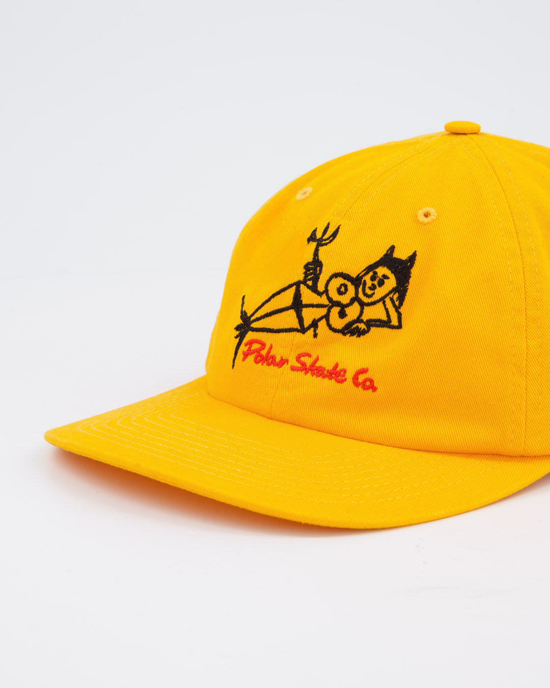 Gorra Polar Skate Co Michael Devil Amarillo Unisex