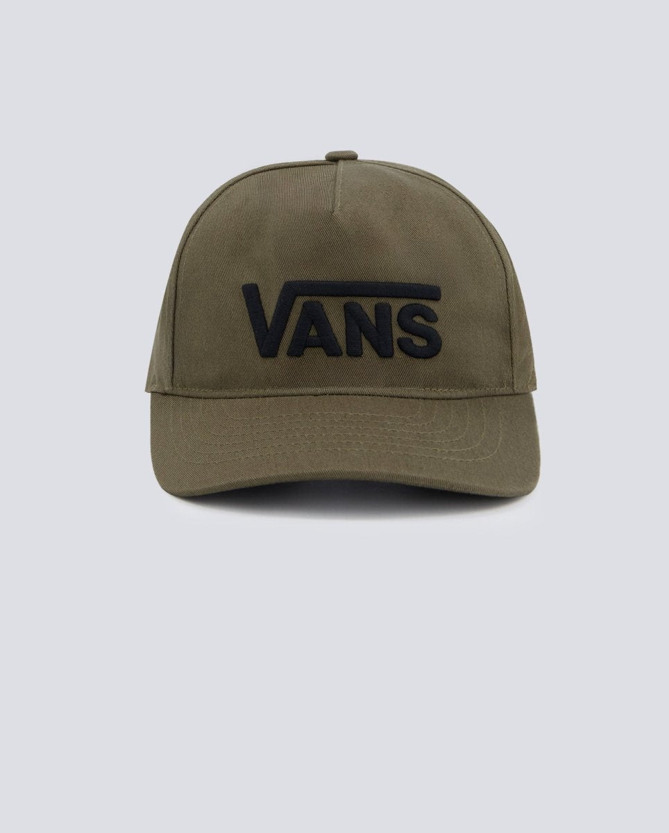 Gorra Vans Drop V Logo Snapback Bay Leaf Verde Unisex VN000QAHEMF1