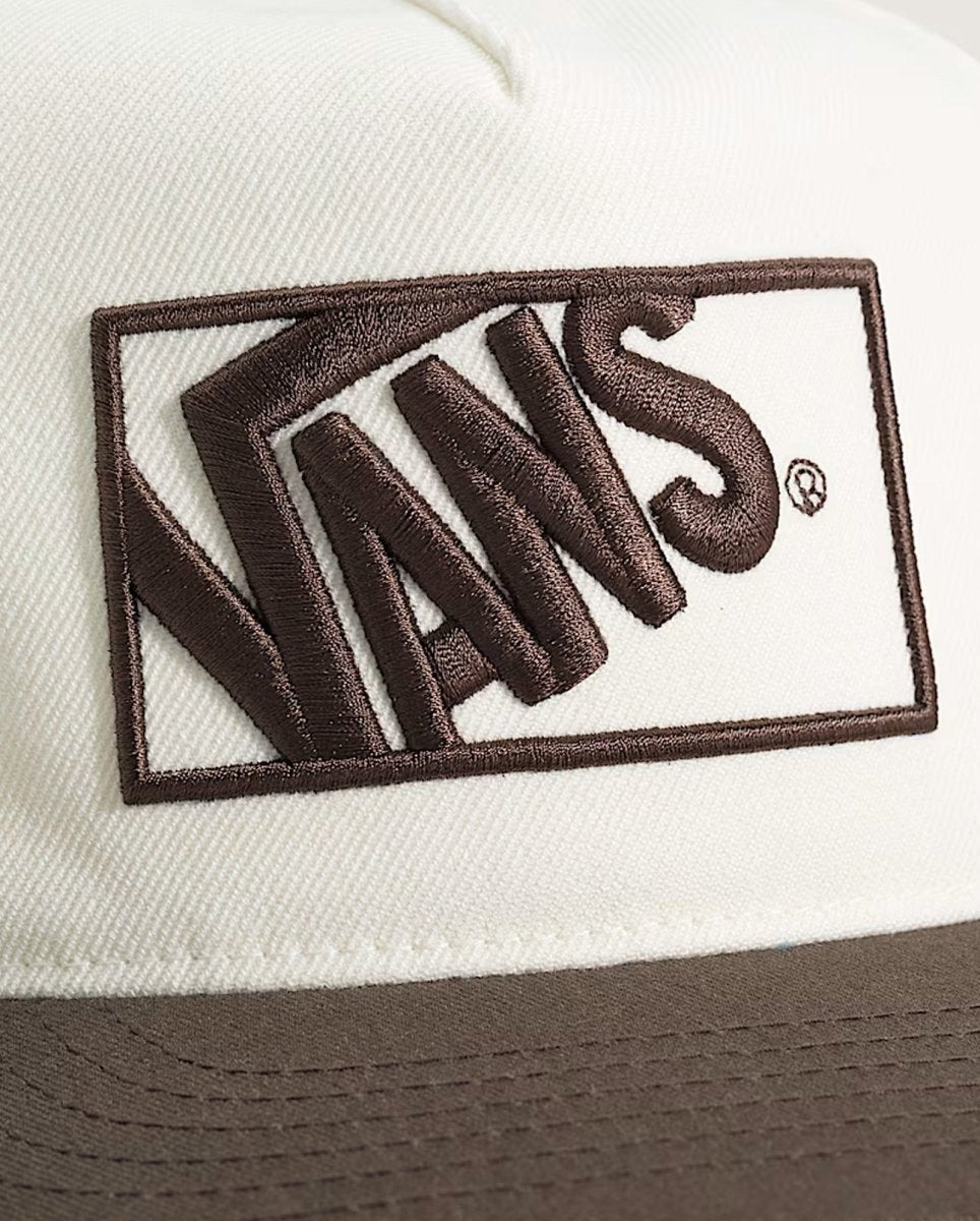 Gorra Vans Formula Snapback Marrón Y Beige Unisex VN000QAFEMP1