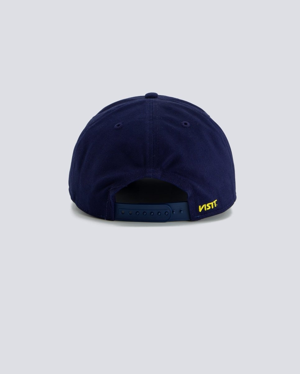 Gorra Visit Caps Bellecombe Azul y Amarillo Unisex BELLECOMBE.001