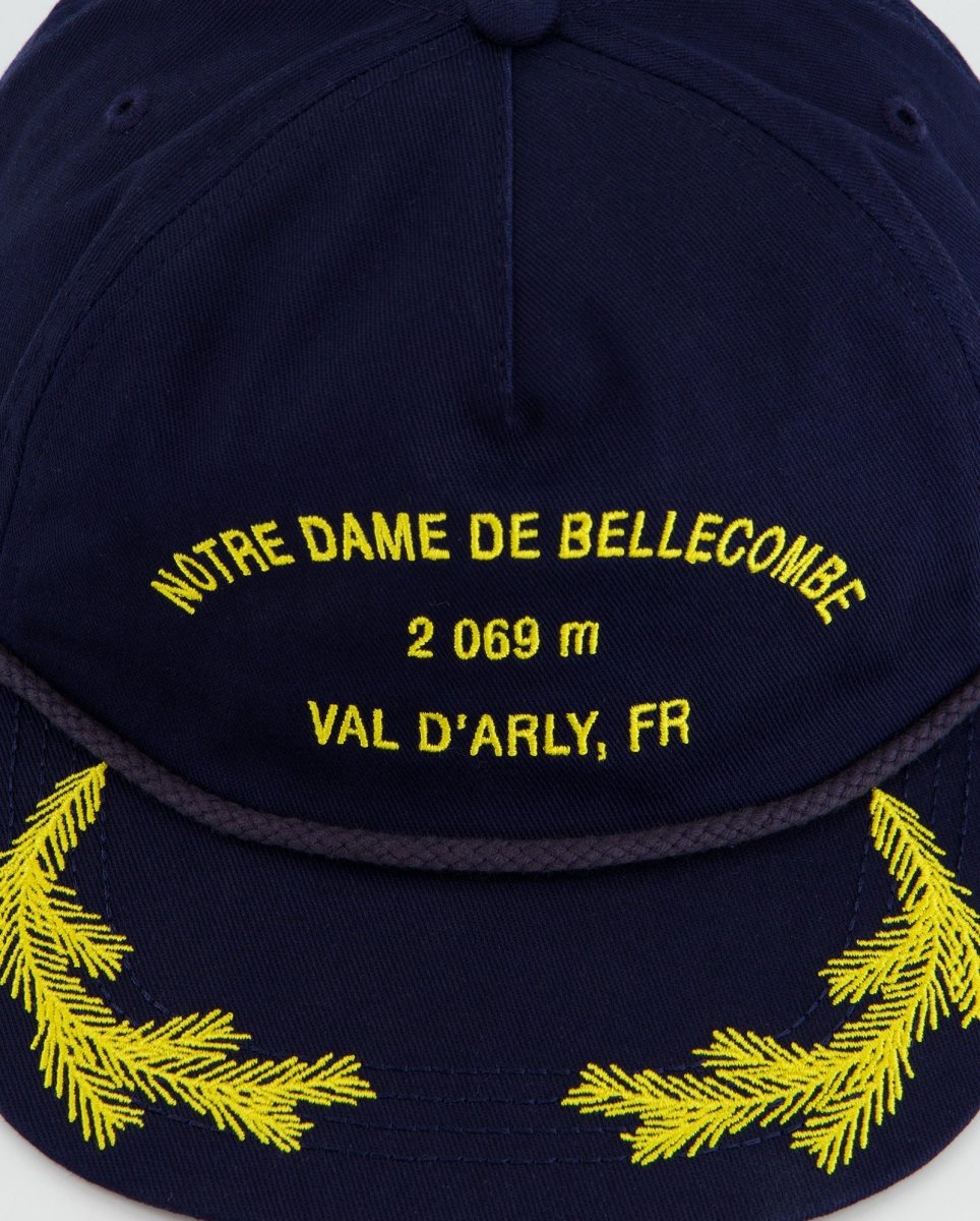 Gorra Visit Caps Bellecombe Azul y Amarillo Unisex BELLECOMBE.001