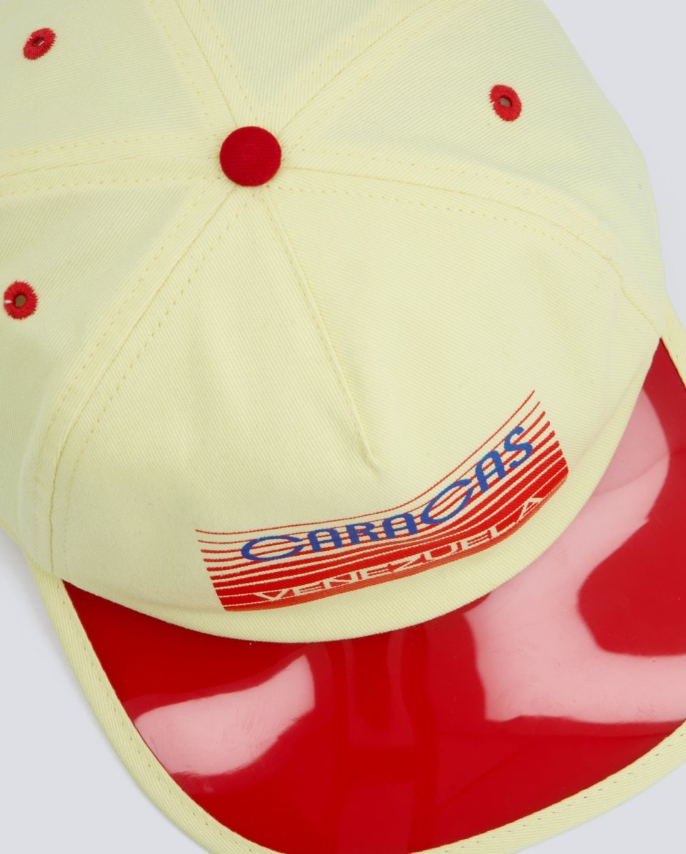 Gorra Visit Caps Caracas Amarillo y Rojo Unisex CARACAS.001