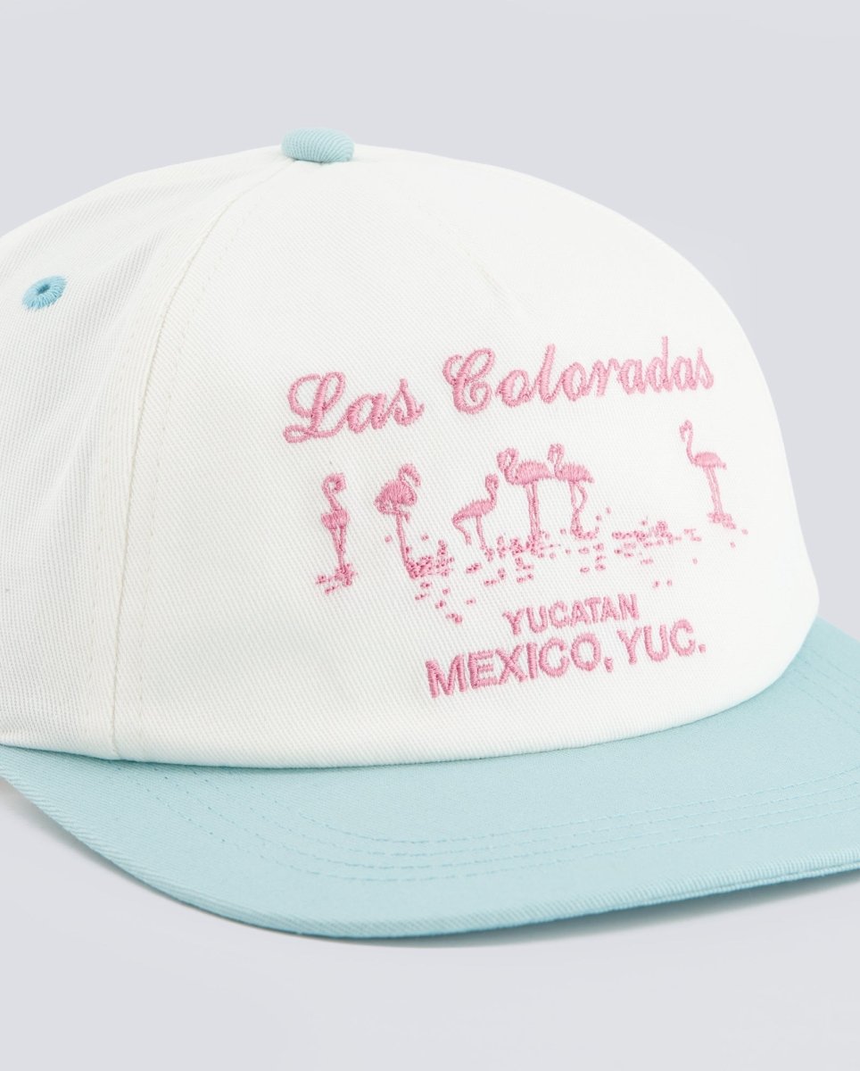 Gorra Visit Caps Las Coloradas Blanco y Azul Unisex LASCOLORADAS.001