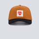 Gorra We Are Not Friends Union Heart Marrón Y Negro Unisex
