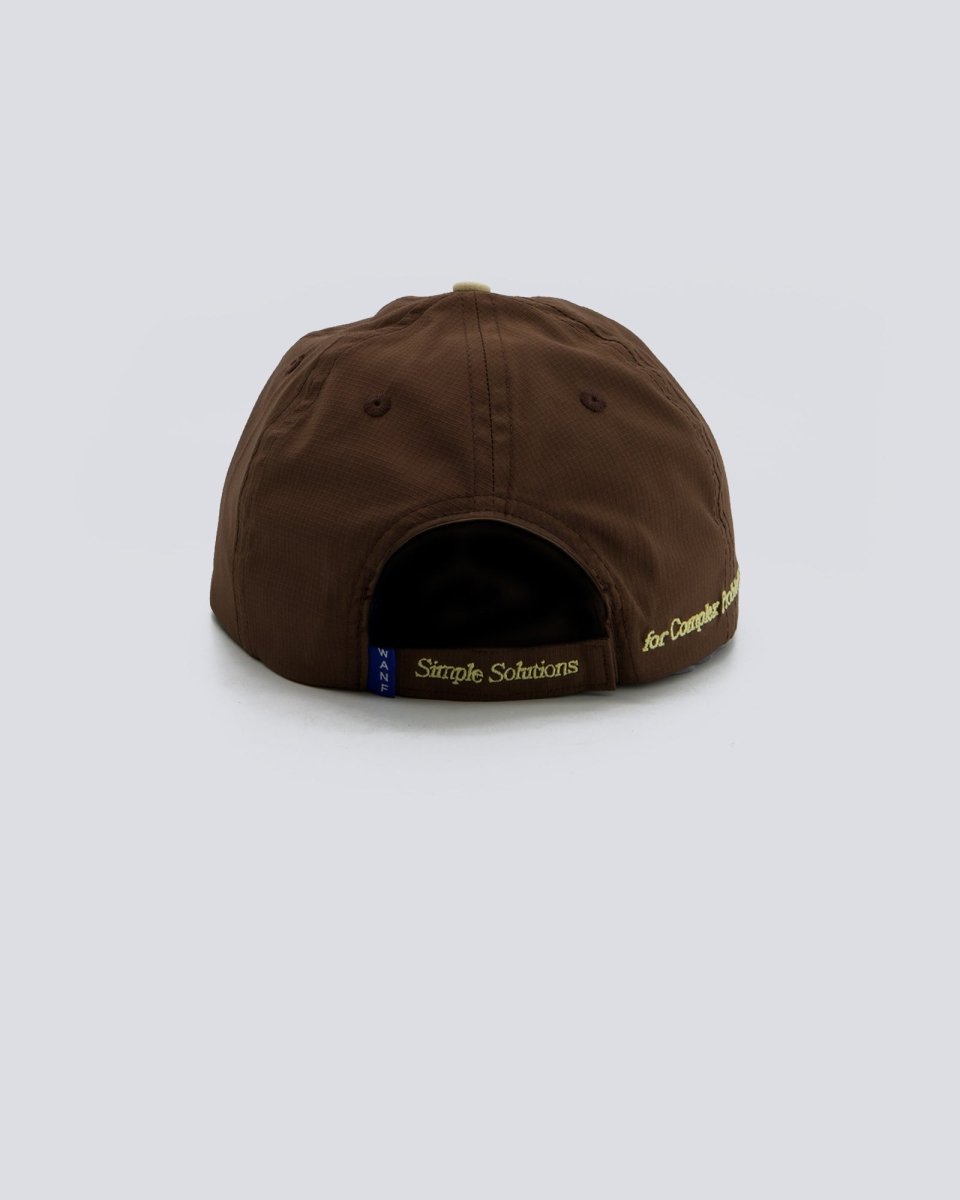 Gorra We Are Not Friends Universal Wanf Marrón Unisex WANF FW26 26-04
