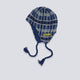 Gorro Butter Goods Earflap Beanie Plaid Azul Unisex