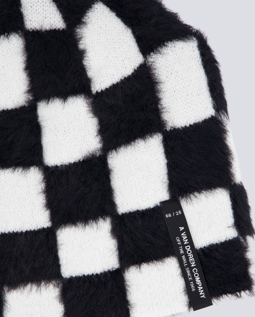 Gorro Vans Plaimor Beanie Blanco Y Negro Unisex