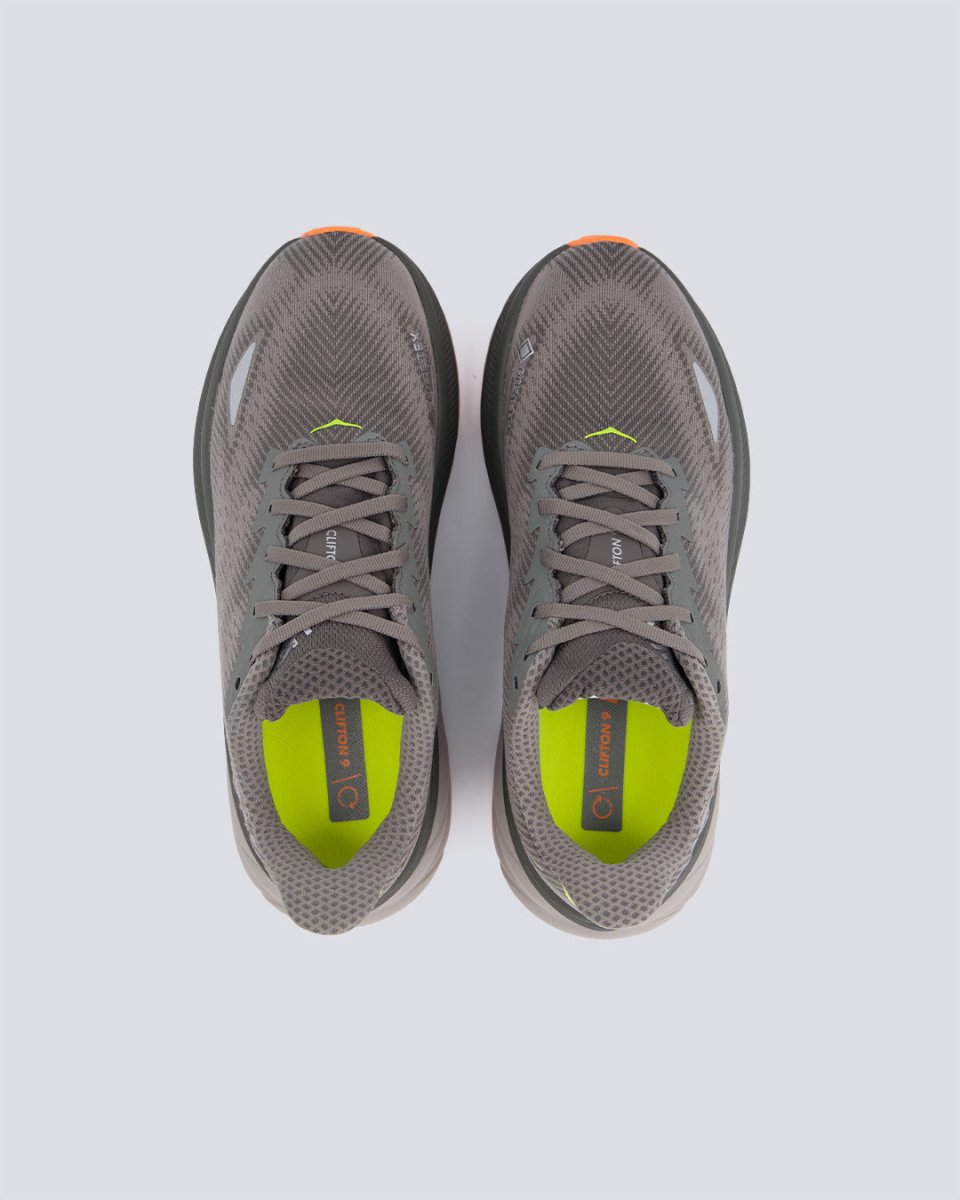 Hoka Clifton 9 Gore-Tex Gris Hombre