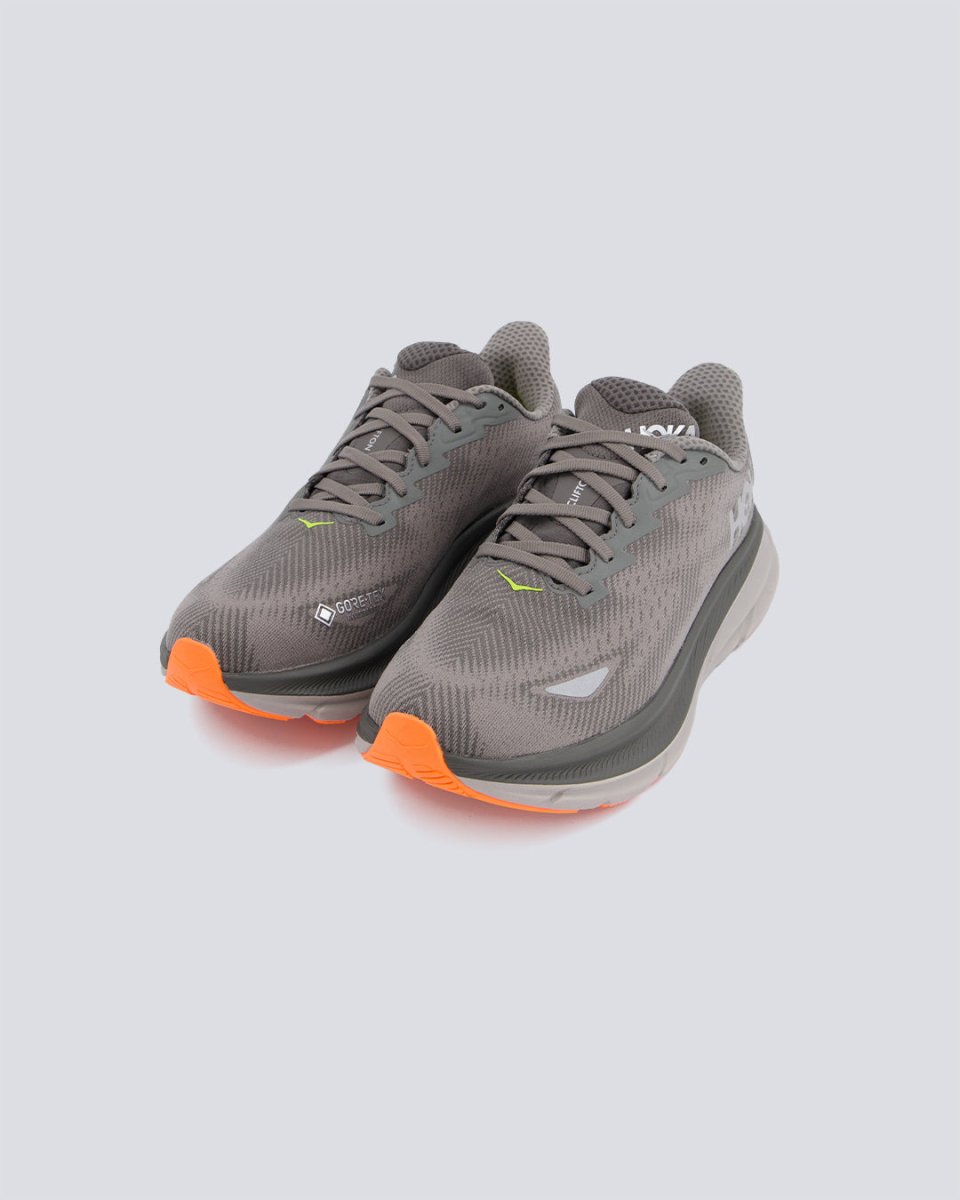Hoka Clifton 9 Gore-Tex Gris Hombre