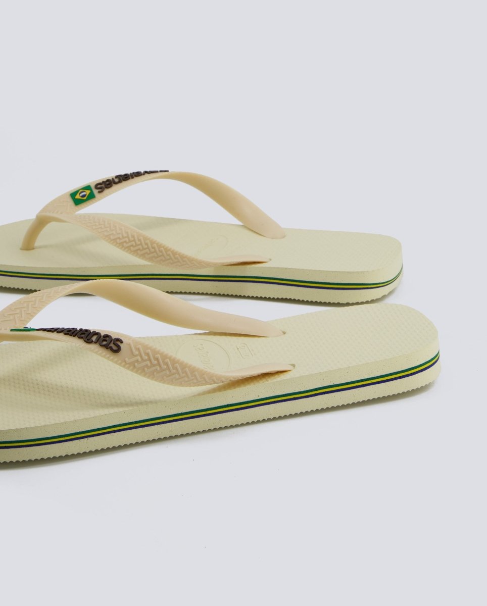 Havaianas Brasil Logo Crema Hombre 4110850-9256