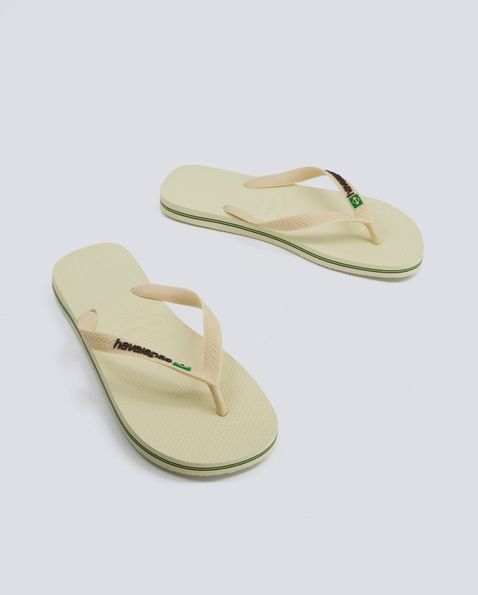 Havaianas Brasil Logo Crema Hombre 4110850-9256