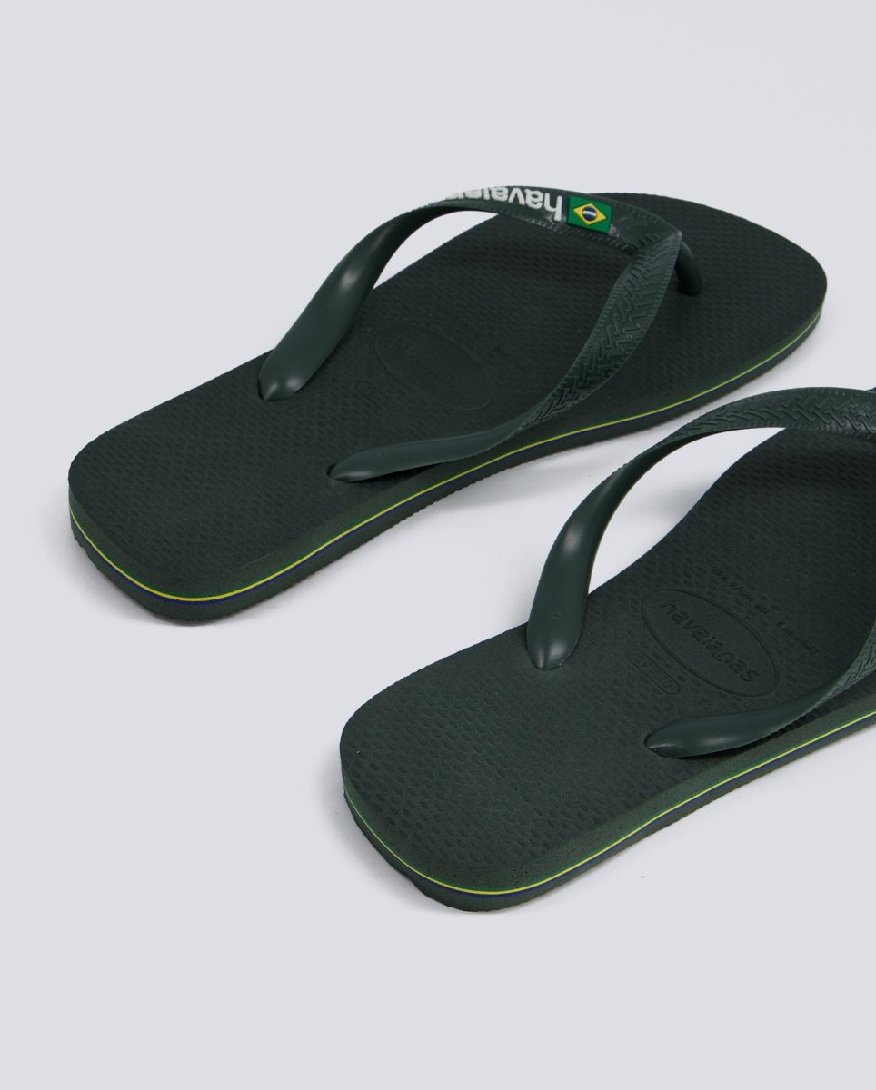 Havaianas Brasil Logo Verde Hombre 4110850-5983