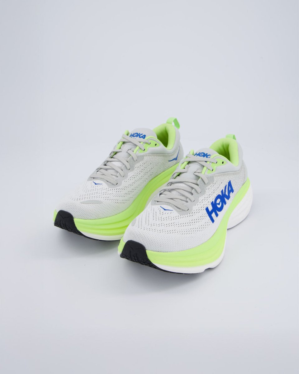 Hoka Bondi 8 Blanco Hombre Zapatillas
