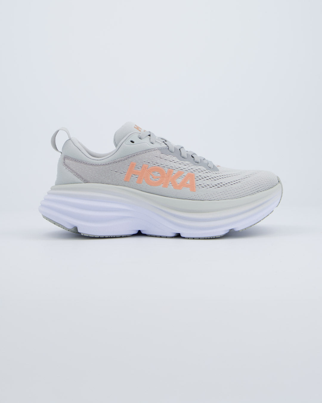Hoka Bondi 8 Gris Mujer 1127952-HML zapatillas