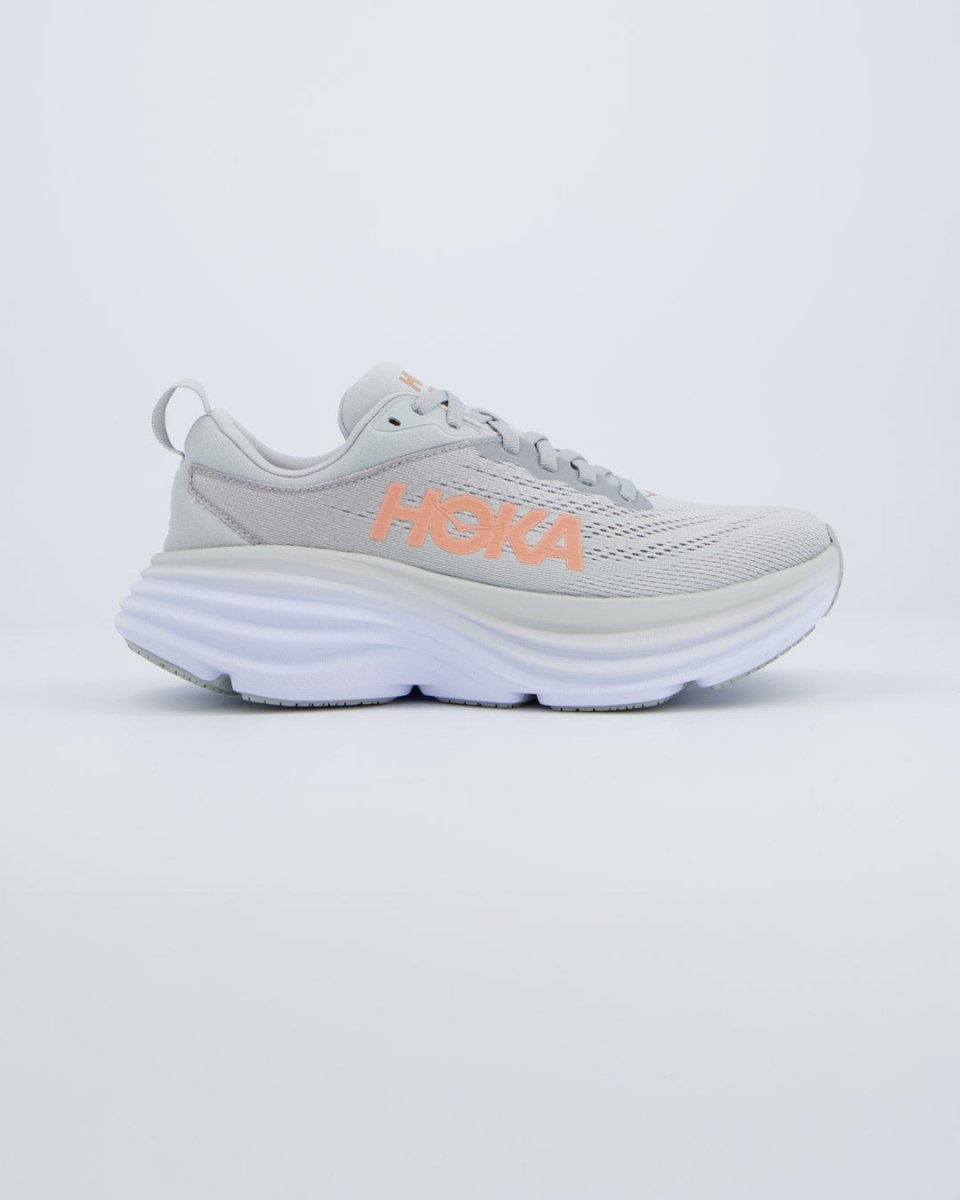 Hoka Bondi 8 Gris Mujer 1127952-HML zapatillas
