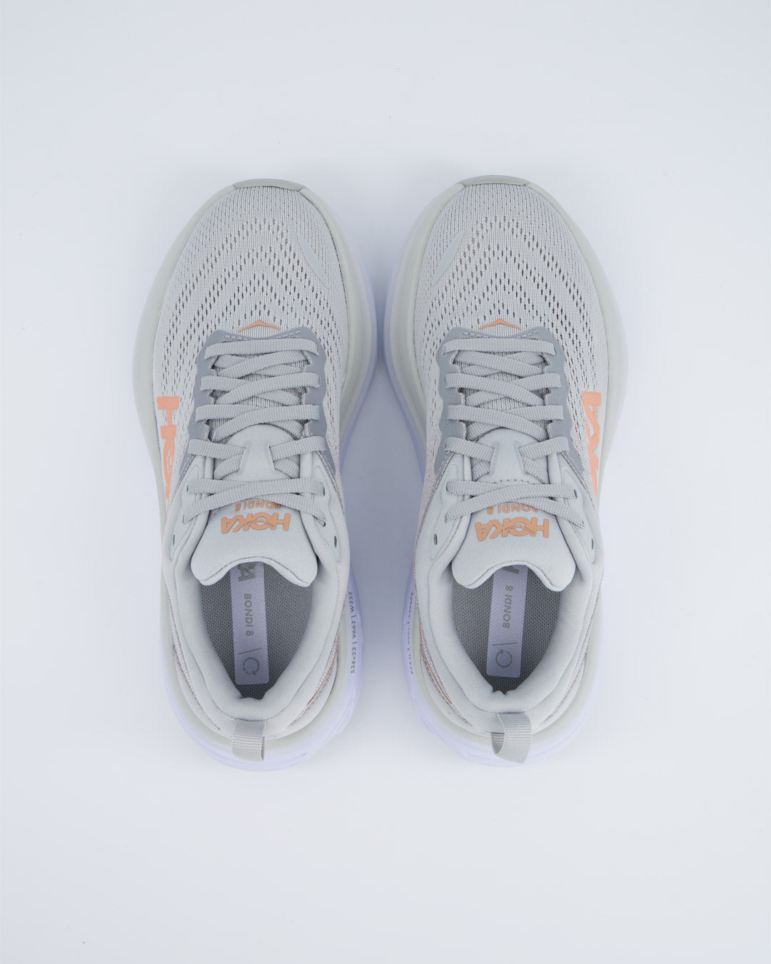 Hoka Bondi 8 Gris Mujer 1127952-HML zapatillas