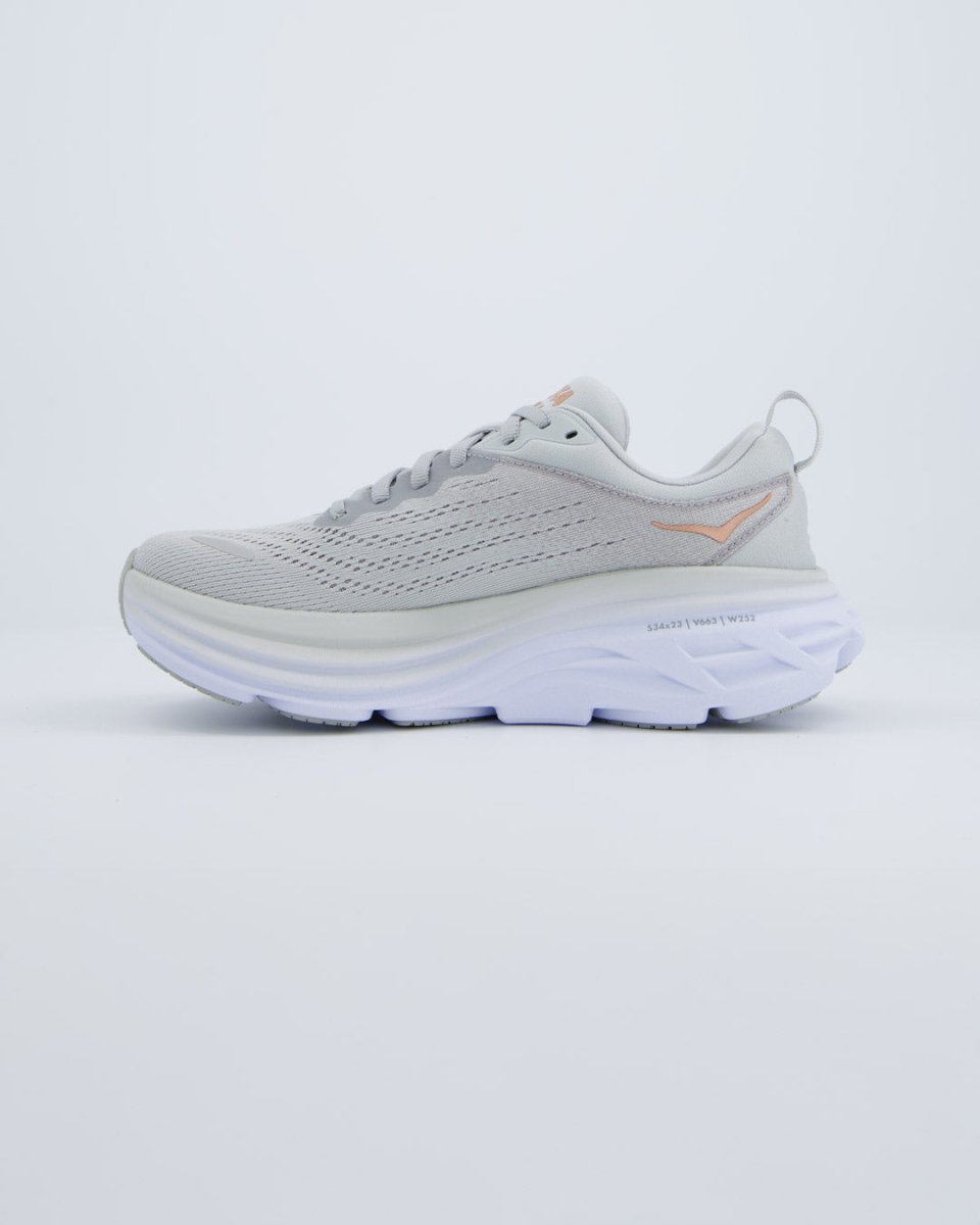 Hoka Bondi 8 Gris Mujer 1127952-HML zapatillas