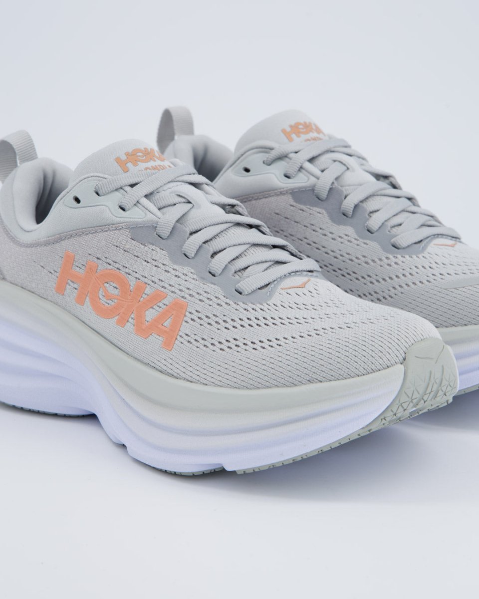 Hoka Bondi 8 Gris Mujer 1127952-HML zapatillas
