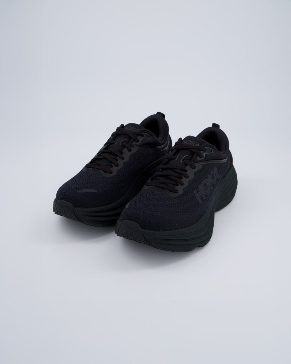 Hoka Bondi 8 Negro Hombre Zapatillas