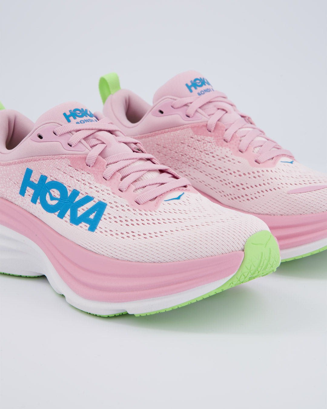 Hoka Bondi 8 Rosa Mujer Zapatillas