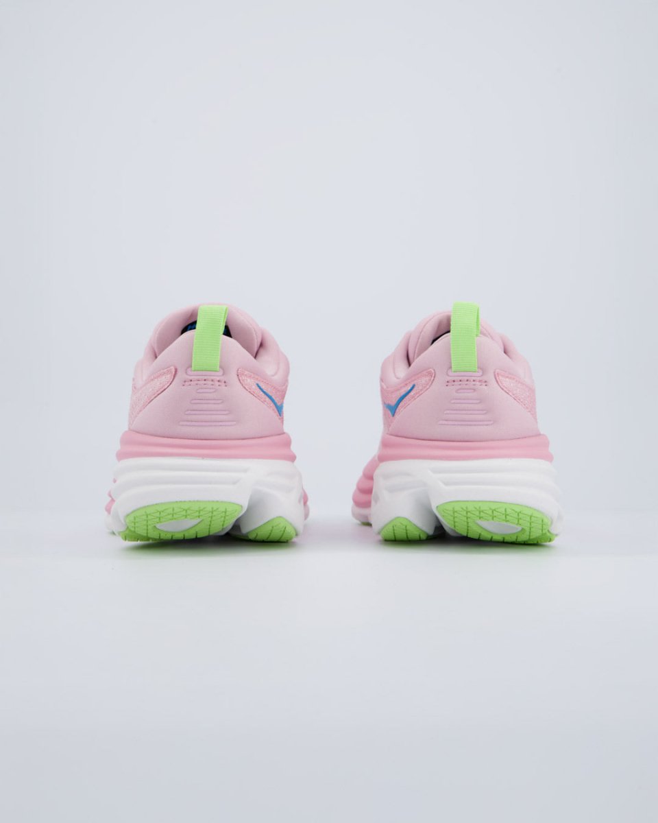 Hoka Bondi 8 Rosa Mujer Zapatillas