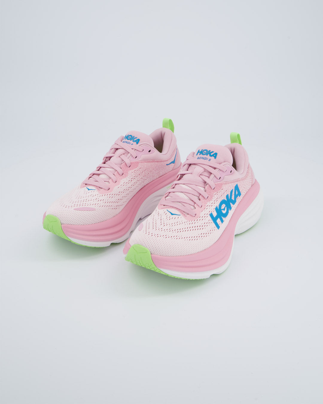 Hoka Bondi 8 Rosa Mujer Zapatillas