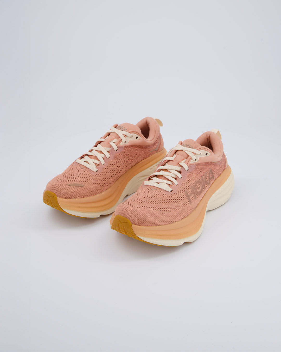 Hoka Bondi 8 Sandstone Mujer Zapatillas