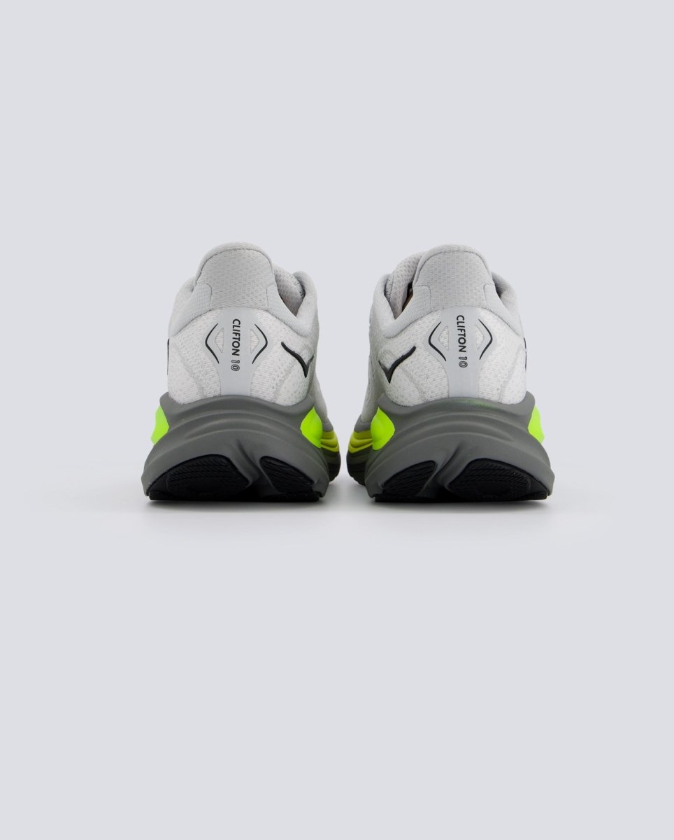 Hoka Clifton 10 Gris Y Amarillo Hombre 8467833 zapatillas