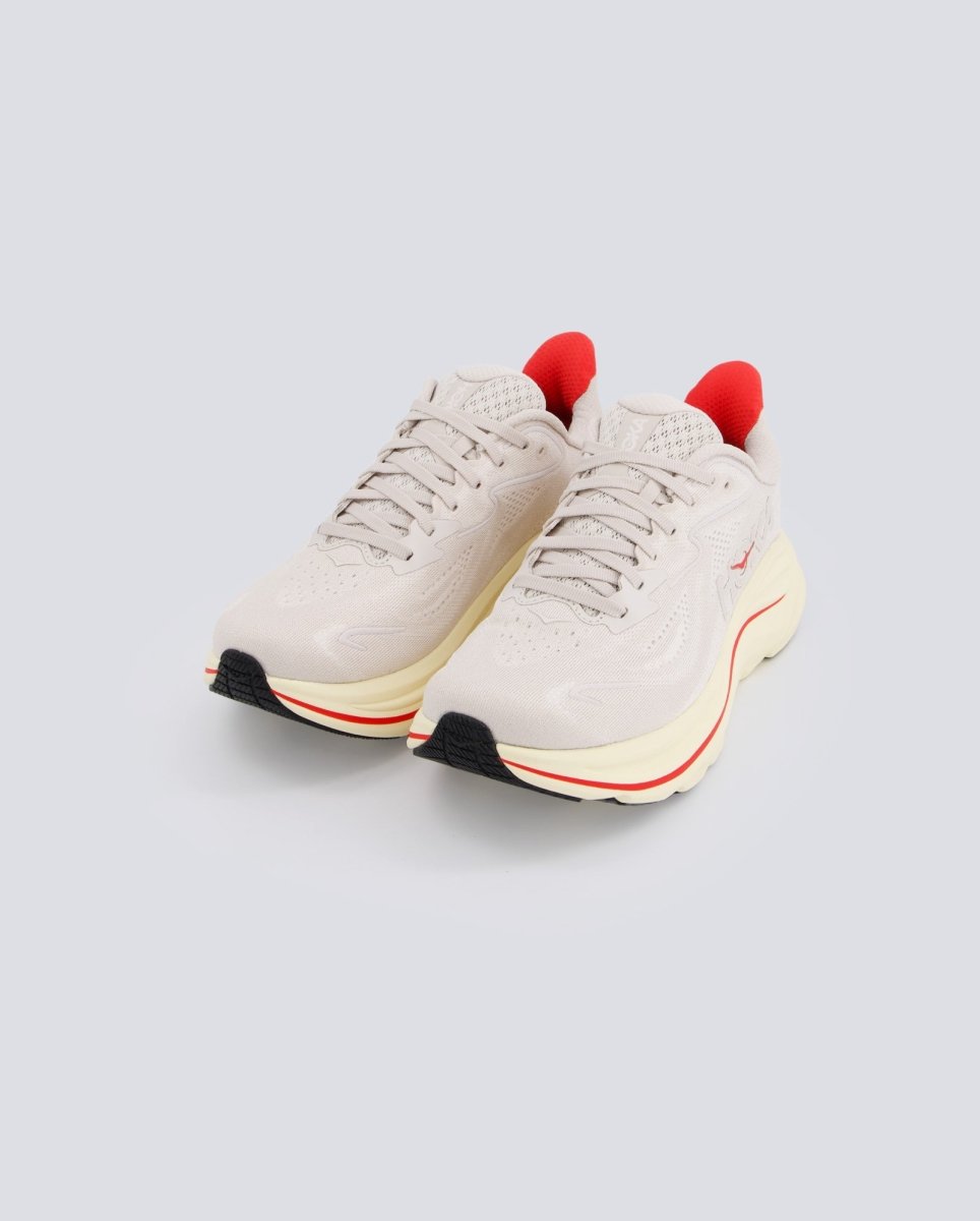 Hoka Clifton 10 Gris Y Rojo Mujer 7453321 zapatillas