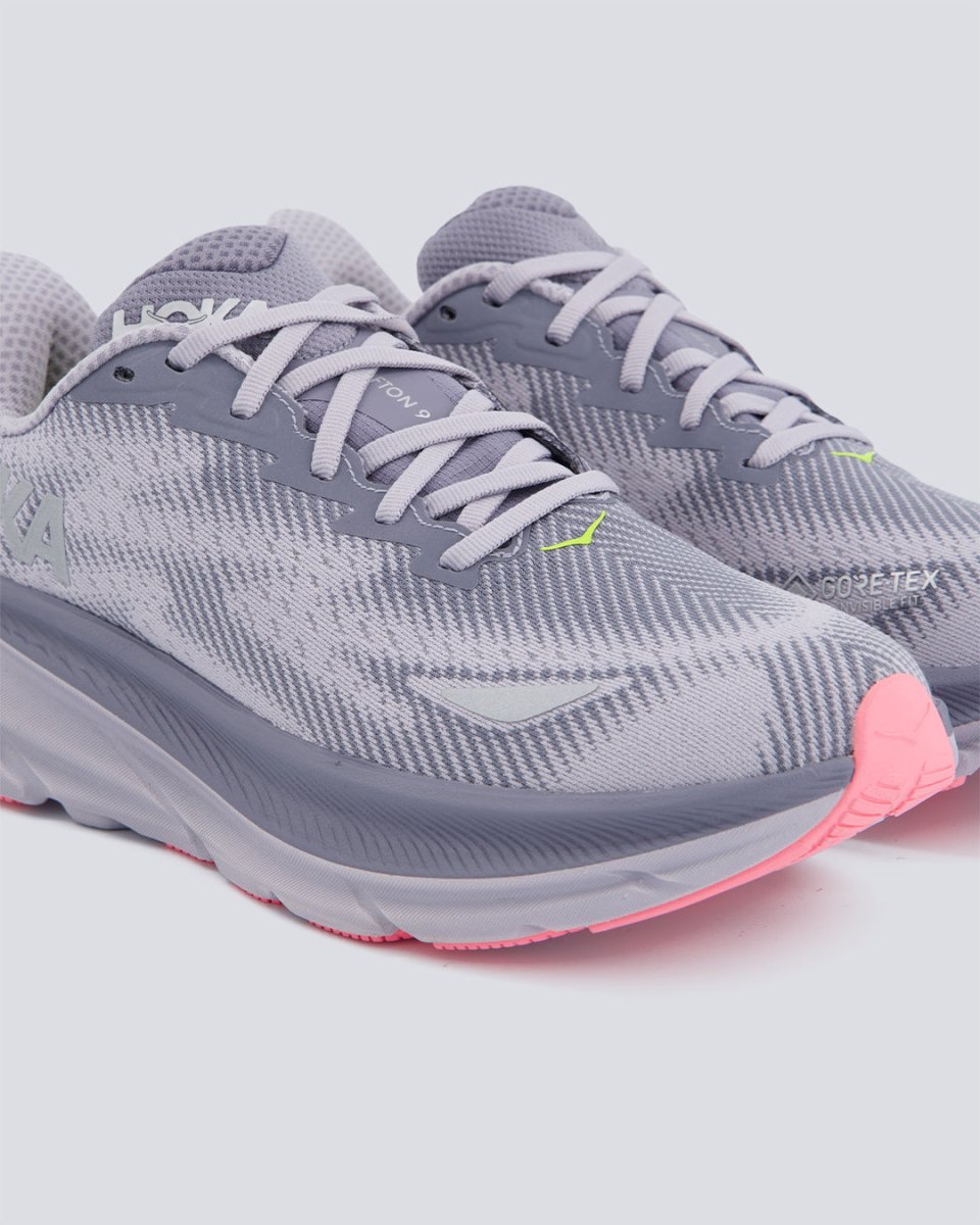 Hoka Clifton 9 Gore-Tex Gris Hombre 1141490F-GYS zapatillas